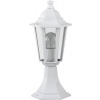 Rabalux Biela záhradná lampa Velence pre žiarovku E27 40cm 8205