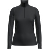 ICEBREAKER W 200 Oasis LS Half Zip BLACK - XXL