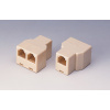 Dvojspojka RJ45 - 1xF8p8c/2xF8p8c - telefonní