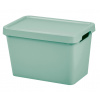 Tontarelli Úložný box s vekom MAYA S - 6,4 l - zelená 8034747814