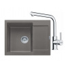 FRANKE SETG257ŠK fragranit drez 620x500 mm MRG 611-62 Š.Kameň+batéria FS 3230.031 Chróm FRA 114.0700.716
