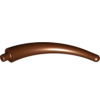 40379 Reddish Brown Dinosaur Tail End Section / Horn (Červenohnědá koncovka dinosauřího ocasu / roh)