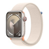 Apple Watch Series 9 Cellular 45mm Hvězdně bílý hliník s hvězdně bílým provlékacím řemínk MRMA3QC/A