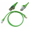 Digitus DK-1644-A-PUR-010 patch, Cat6A, S/FTP (PiMF), PUR (TPU), 1m, zelený