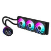 BAZAR - GIGABYTE vodní chladič AORUS WATERFORCE X II 360, 2x120mm ARGB, LCD displej, LGA1851, AM5 - Po opravě (Komplet)