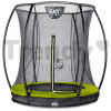Trampolína s ochrannou sieťou Silhouette Ground Exit Toys prízemná priemer 183 cm zelená