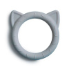 Mushie Silikónové hryzátko Cat Stone