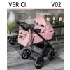 Detský kočík Verici Adbor | Deluxe Baby Farba: 02 - Ružová