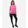 TUTA DONNA 104 G/COLLO CON PAILLETTES IN FELPA súprava fuchsiová-čierna L