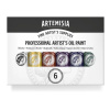 Sada olejových farieb Artemisia, 6 x 20 ml
