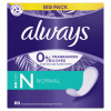 Always Daily Fresh Normal slipové vložky bez parfumácie 60 ks