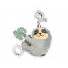Wiky Lenochod plyš s klipem New Baby Sloth 15cm