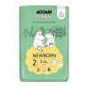 Muumi Baby Moomin Baby 2 Newborn 3-6 kg (56 ks), eko plienky