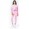 Hype Kids Crop Pullover Hoodie and Jogger Set Pink 11-12 rokov