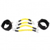 Leg Trainer Set odporové gumy sada žlutá Varianta: 40536