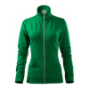 MALFINI Mikina Viva 409 na zip, dámská MAL-4091612 XS Zelená středně