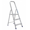 Hliníkové schodíky 3 priečky, výška plošiny 0,60m, pracovná výška 2,7m