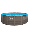 Bazén CF FRAME ratanový - 457 x 132 cm BAZ0050