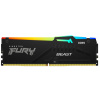 KINGSTON FURY Beast Black RGB 16GB DDR5 5600MHz / CL40 / DIMM KF556C40BBA-16