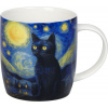 Hrnček - Gogh - s mačkou