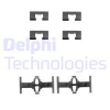 Sada príslušenstva obloženia kotúčovej brzdy Delphi LX0197
