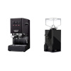 Gaggia New Classic EVO, black + Eureka Mignon Silenzio, BL black