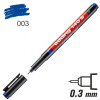 Popisovač Edding 140 S - permanentní, 0.3 mm modrý