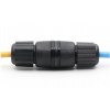 OPTIX Stíněná vodotěsná RJ45 kabelová spojka Cat6, krytí IP-67