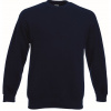 Mikina pánska Fruit of the Loom Classic Set-In Sweat - tmavá navy, 5XL