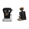 Ascaso Dream PID, Dark Black + Eureka Mignon Single Dose, Black & Oak