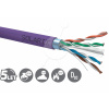 Instalační kabel Solarix CAT6 FTP LSOH Dca-s2,d2,a1 500m/cívka SXKD-6-FTP-LSOH