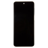 LCD displej + dotyk + predný kryt pre Xiaomi Redmi Note 9 Pro Black (Service Pack)