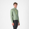 CASTELLI Cyklistický dres s dlhým rukávom zimný - ENTRATA THERMAL - zelená XS