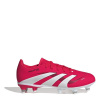 adidas Predator League Childrens Soft Ground Football Boots Red/White C10 (28)
