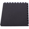 TRINFIT Tatami Fitness T12 set 4 ks - 60 x 60 x 1,2 cm - čierna