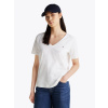 Tommy Hilfiger dámske biele tričko WW0WW44177 XS