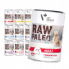 RAW PALEO ADULT DOG 400g sada 5 príchutí krmiva pre dospelého psa - 10x400g