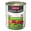 Animonda GranCarno hovězí & kachní srdce 800g
