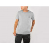 Alpha Industries Basic T Small logo Grey Mellange tričko pánske Veľkosť: XXL, Farba: šedá