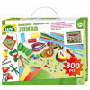 Lena Kreatívny kufrík Jumbo zelený 800ks