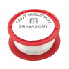 Strieborný medený drôt 0,4 mm 100 g 88 m