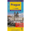 Prague Mapa turistických zajímavostí 1:10 000
