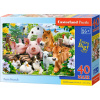 CASTORLAND Puzzle Přátelé ze statku MAXI 40 dílků