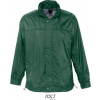 SOL´S MISTRAL / Unisex podšitá vetrovka - forest green XL