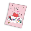 Carbotex Dětská deka Prasátko Peppa Veselá Pepina