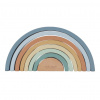 Little Dutch Skladačka drevená dúha Forest Friends