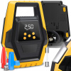 Kompresor do auta prenosný elektrický hustilka / kompresor na kolesá 12V LCD LED