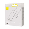 Baseus Baseus HUB Lite Series adapter (USB-A to 4xUSB-A 3.0 5Gb/s) Black (WKQX030101)