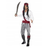 Kostým, maska - Smiffys pirátsky kostým pre dospelých (Pirátsky pirátsky outfit pirátsky jack pirát pirát M)