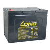 LONG baterie 12V 75Ah M6 HighRate LongLife 12 let (KPH75-12N) PBLO-12V075-F8AHL